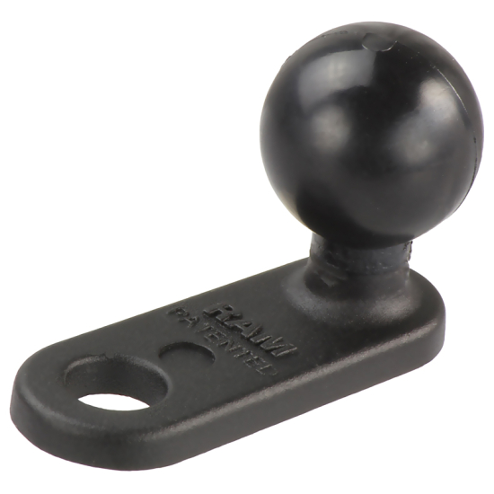 RAM-Mount Adapter mit Kugel/Ausleger flach