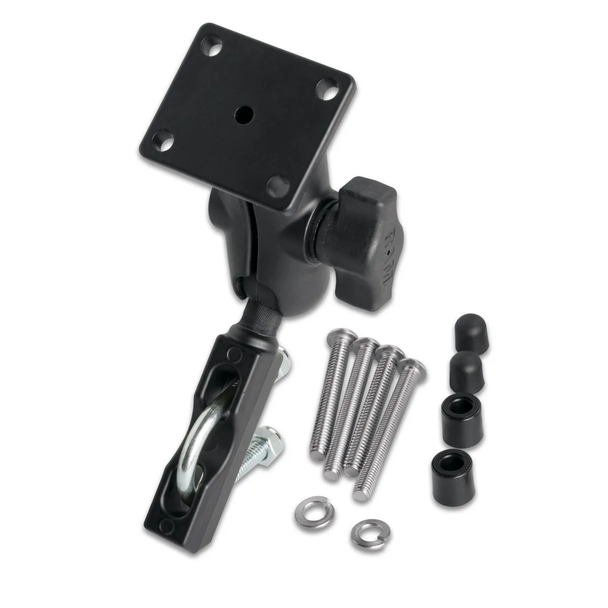 Garmin GPSMap 276cx Zumo 340/345/350/390/395/590/595 Montagefuß fuer Motorradhalterungen