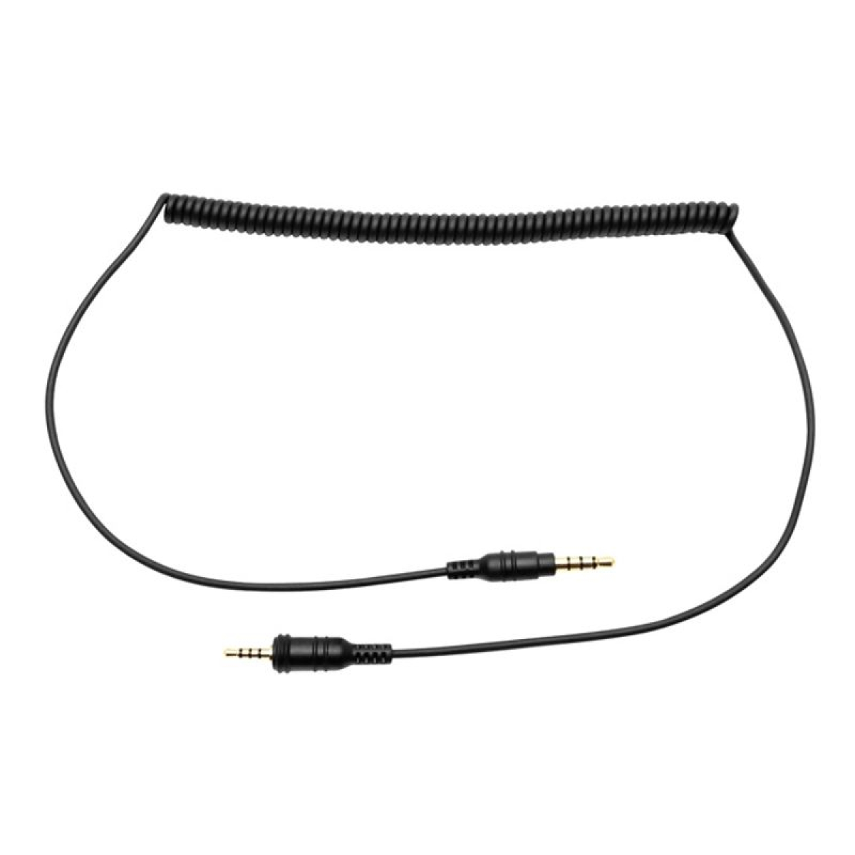 Sena Spiralkabel mit Aux/Klinkenanschluss 2,5 und 3,5mm, etwas 50cm lang, ausziebar auf ca. 1m.